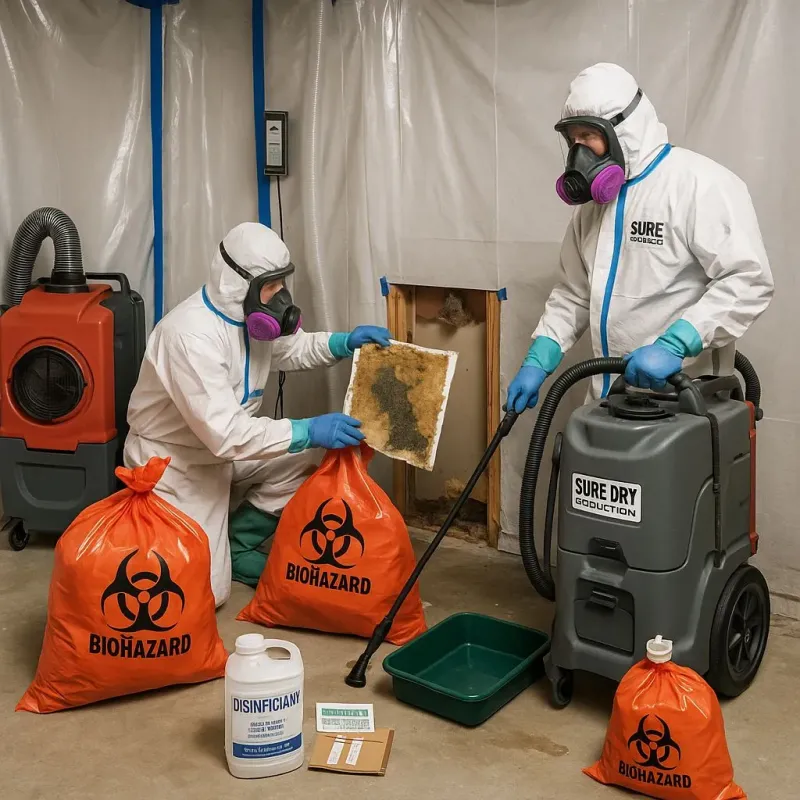 Contaminated Water Handling Protocols process in Keego Harbor, MI
